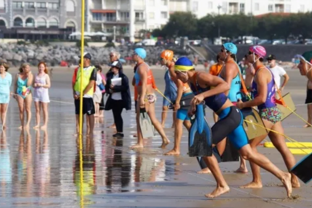 Teambuiling plage landes